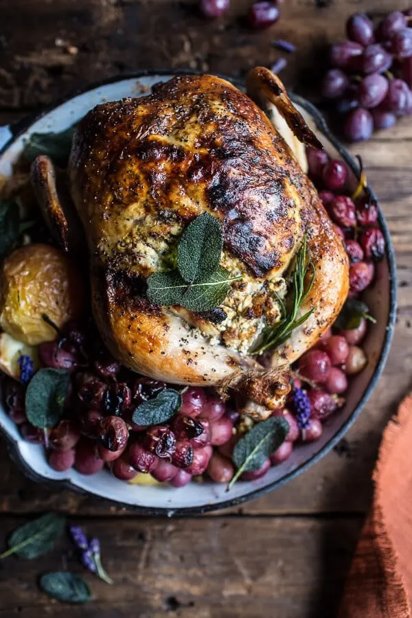 fall-harvest-cider-roasted-chicken-with-walnut-goat-cheese-grapes.