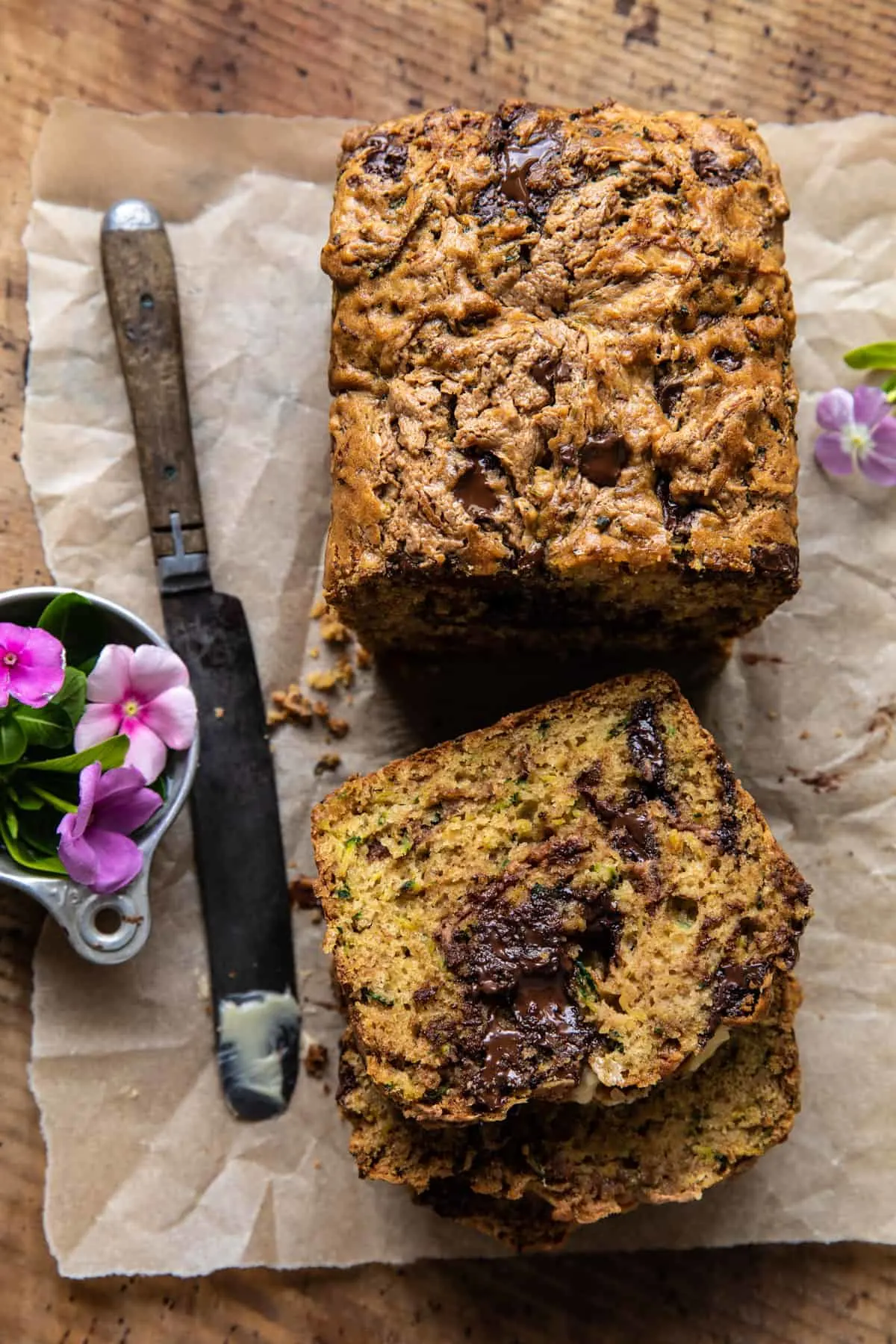 chocolate-chunk-almond-butter-zucchini-bread-with-salted-maple-butter
