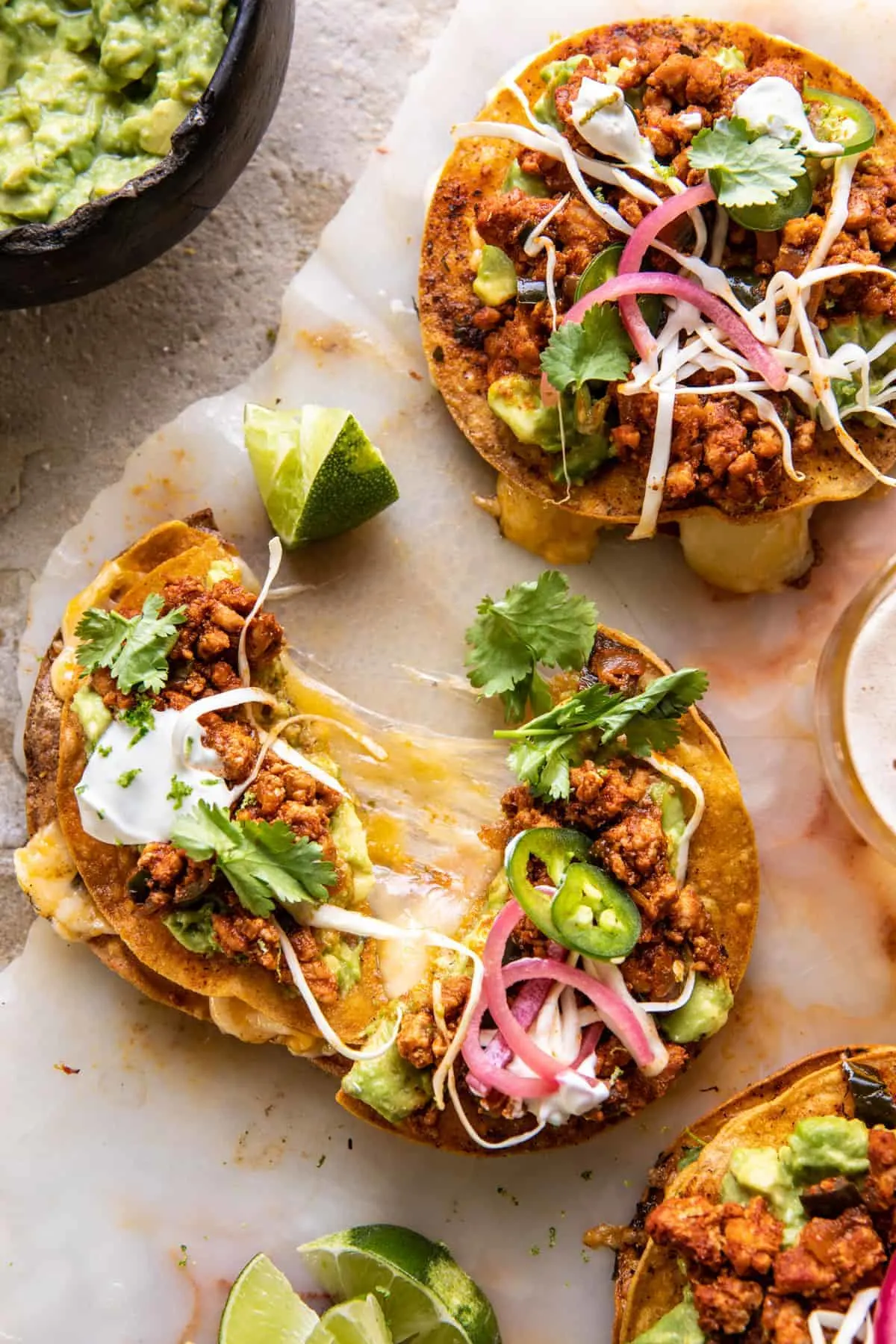 cool-ranch-chicken-tostadadillas-with-honey-lime-crema