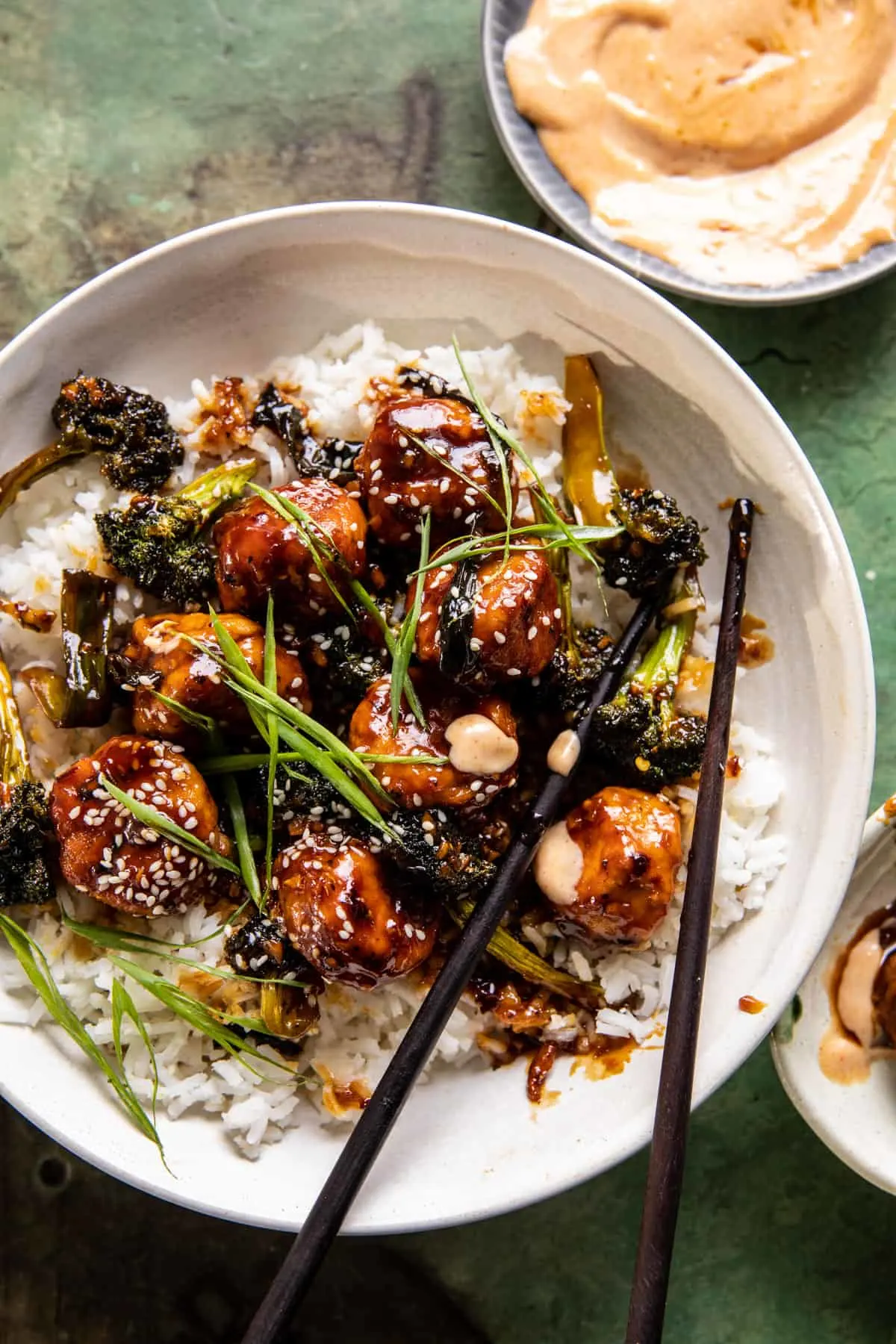weeknight-sticky-honey-garlic-meatballs