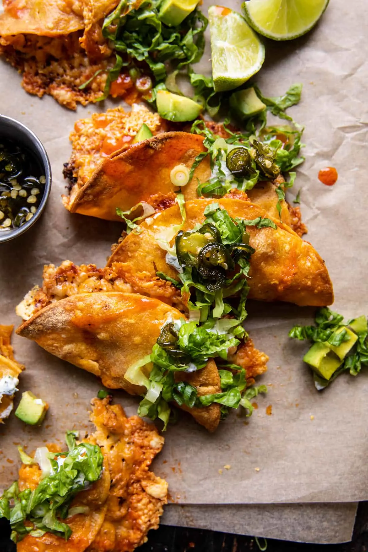 spicy-buffalo-white-chicken-chili-tacos