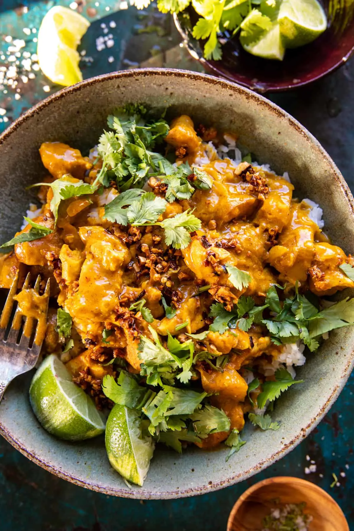 simple-thai-yellow-chicken-curry-with-spicy-garlic-butter