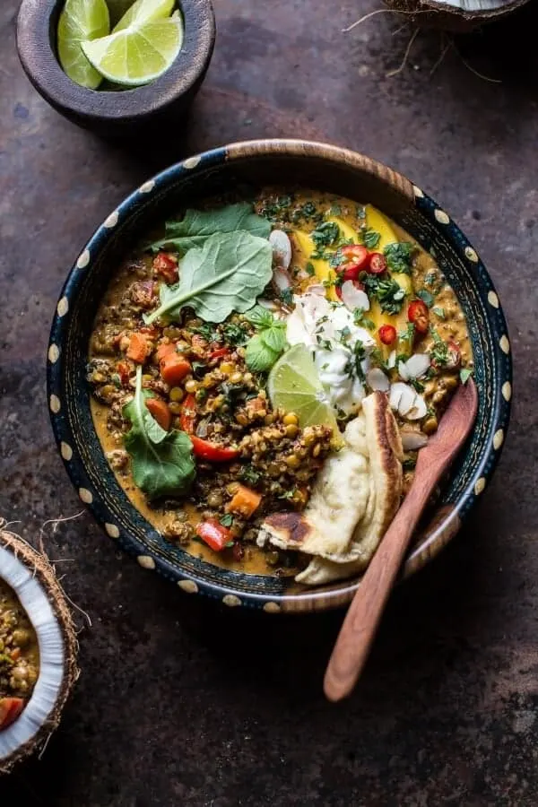 simple-coconut-quinoa-and-lentil-curry-with-lime-mango
