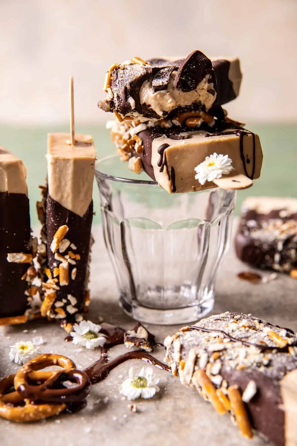 creamy-chocolate-peanut-butter-banana-fudge-popsicles