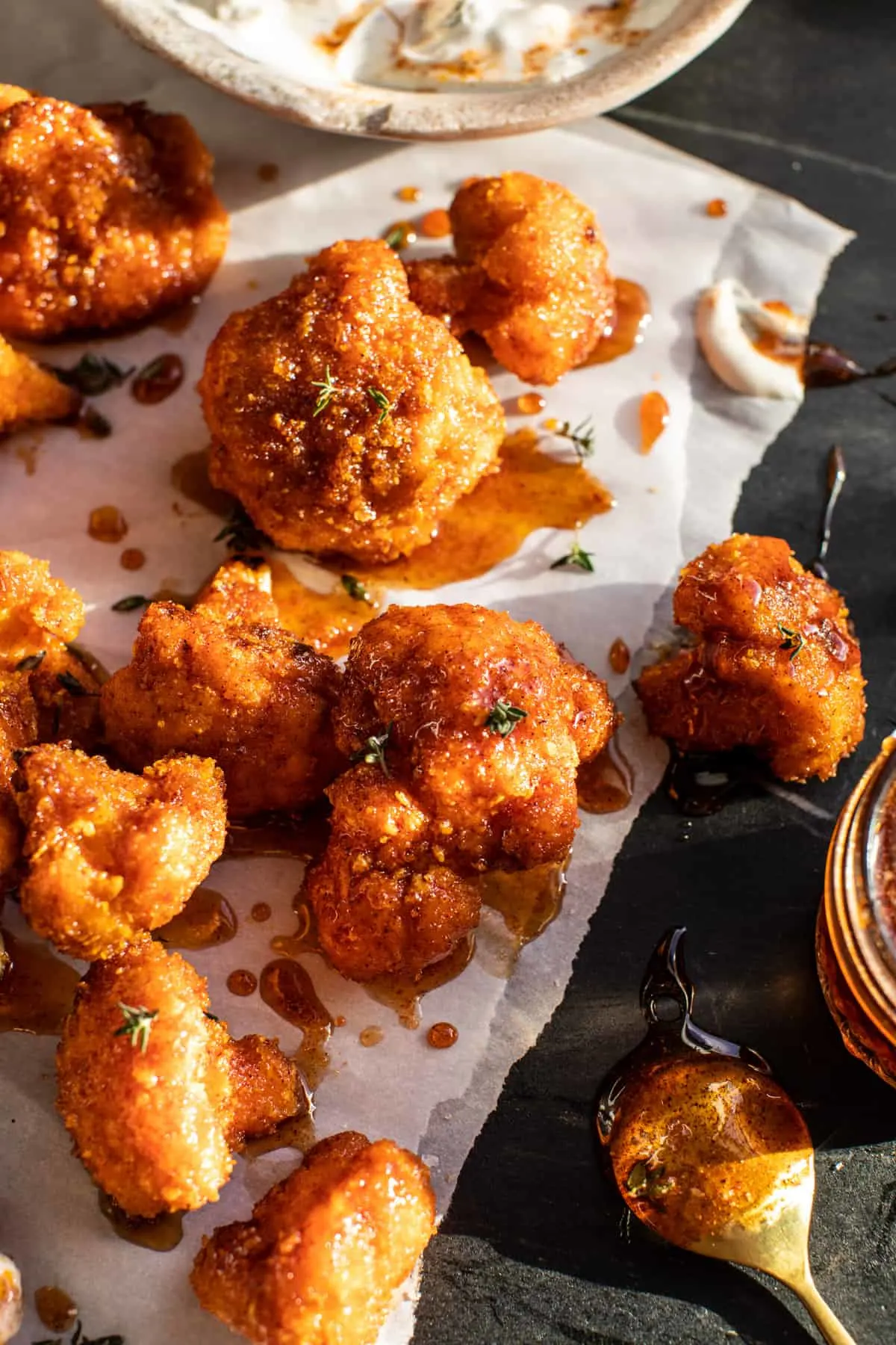 crunchy-baked-hot-honey-cauliflower