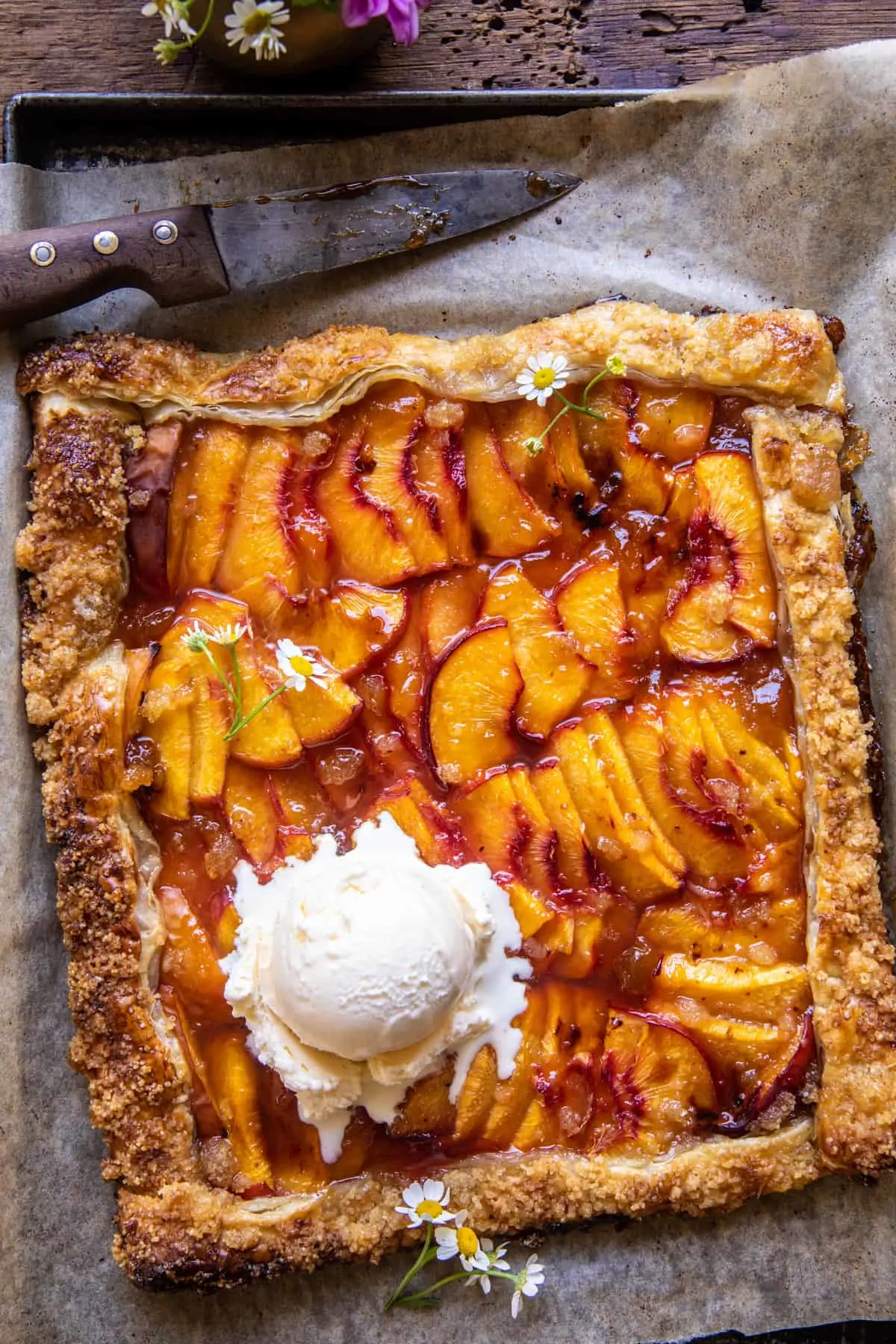 easy-ginger-peach-galette