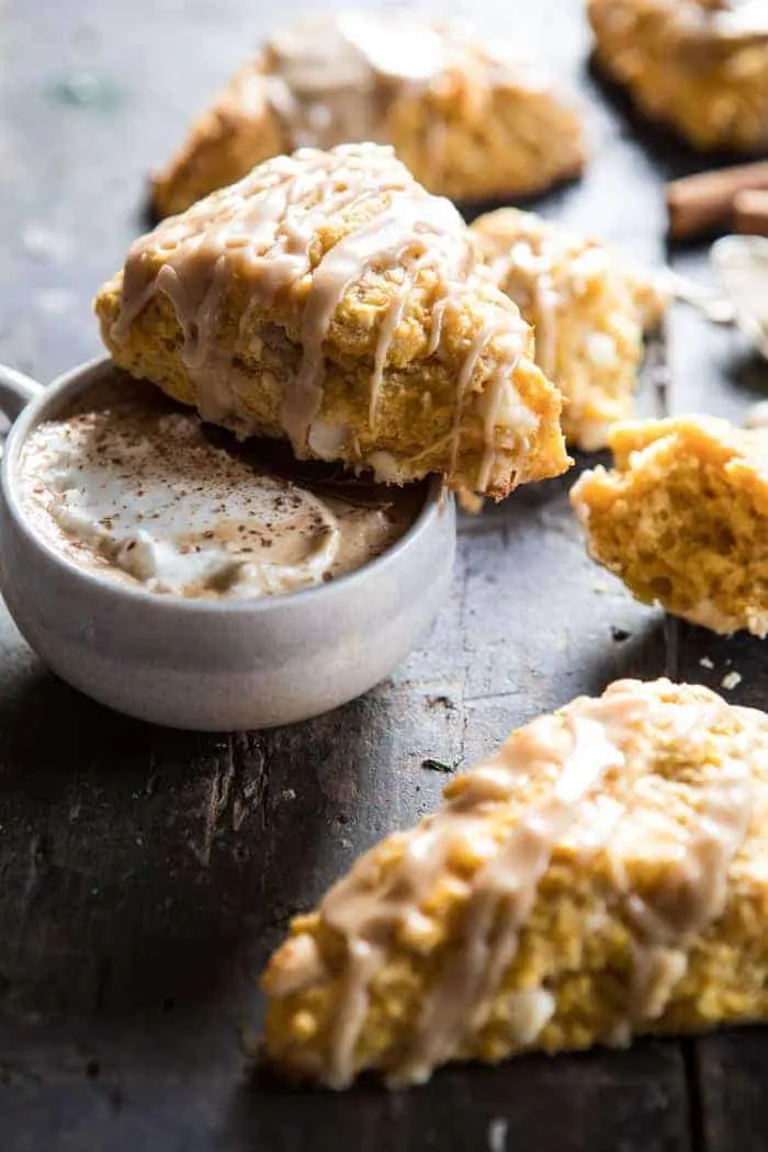white-chocolate-pumpkin-scones-with-espresso-glaze