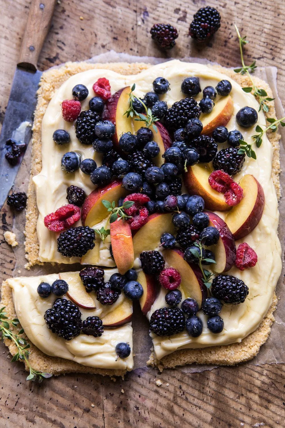 no-bake-mixed-berry-custard-tart