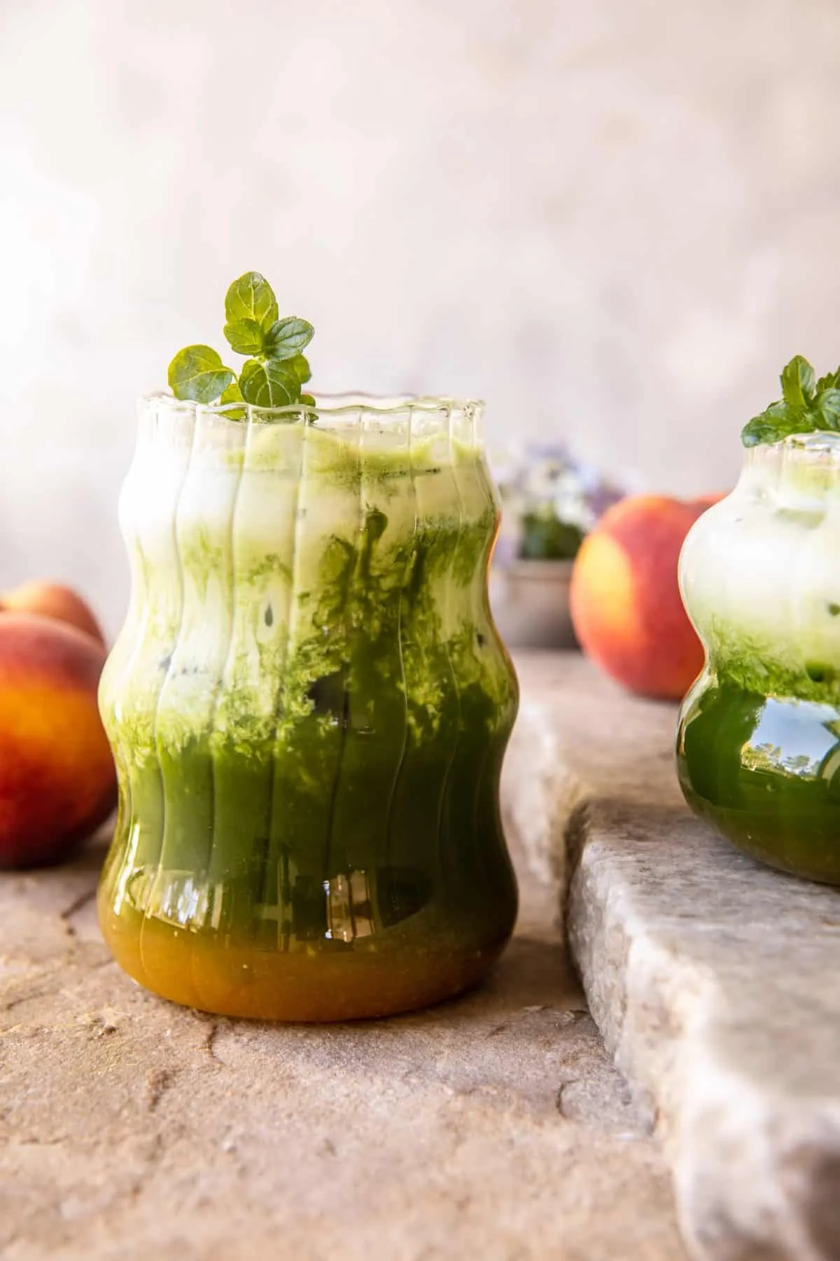 iced-peach-lemonade-matcha-latte