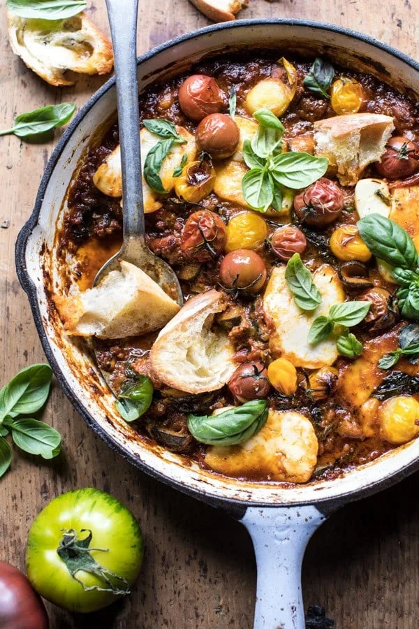 summer-tomato-and-zucchini-halloumi-bake