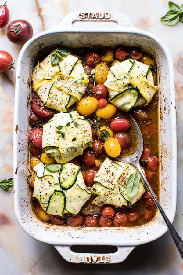 3-cheese-zucchini-"ravioli"-with-roasted-tomato-basil-sauce