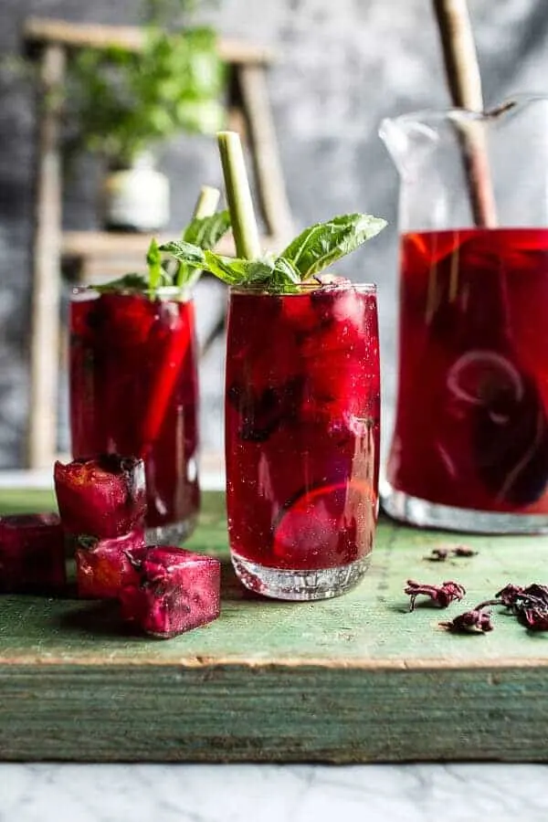 hibiscus-lemongrass-basil-and-honey-sweet-iced-tea