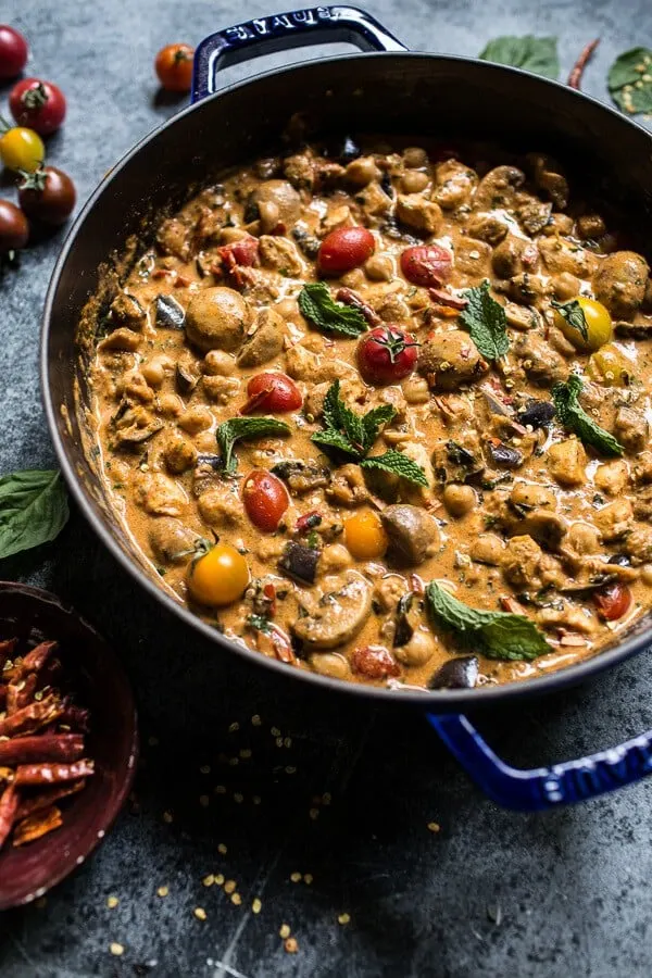 simple-almond-chicken-chickpea-and-eggplant-curry