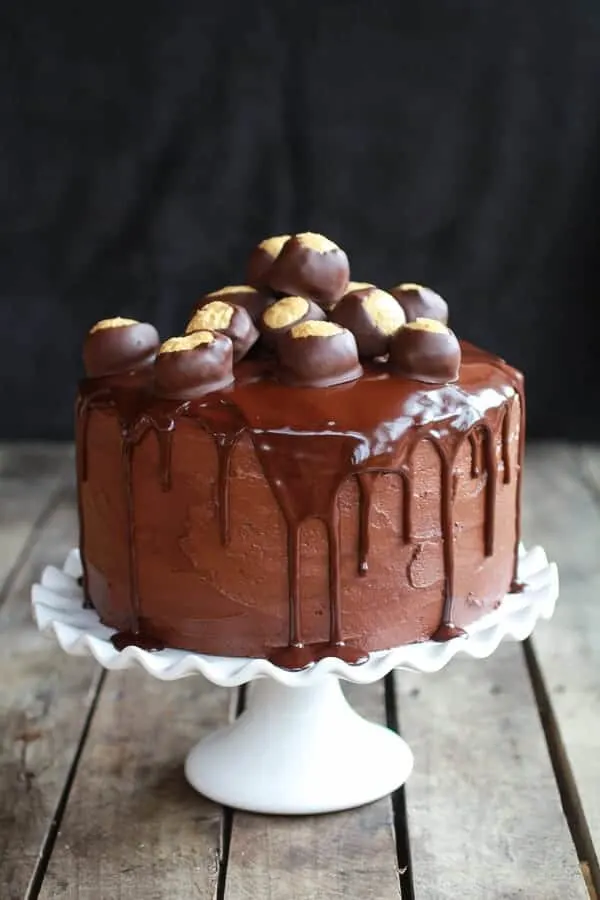 ultimate-triple-layer-chocolate-bourbon-peanut-butter-buckeye-cake