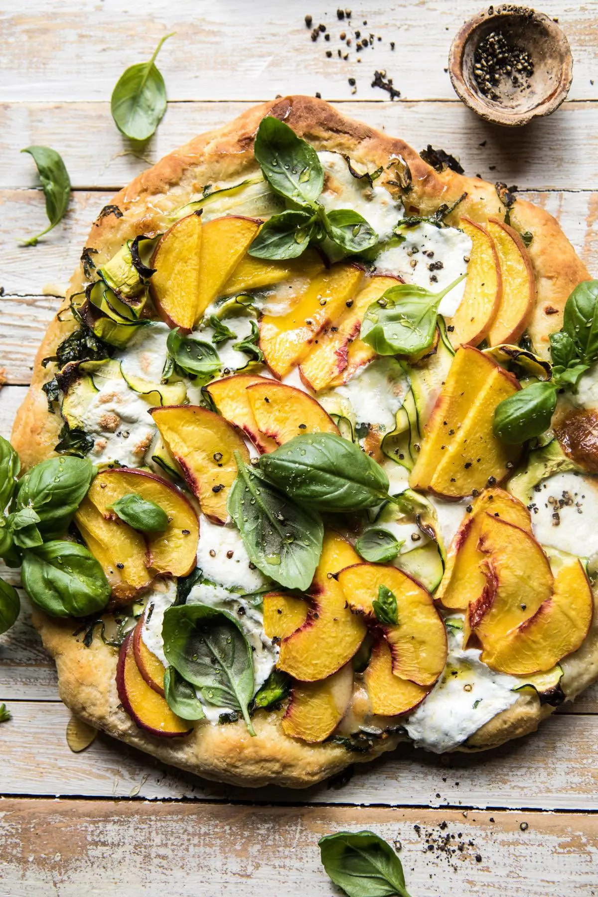 pesto-zucchini-and-peach-pizza-with-burrata