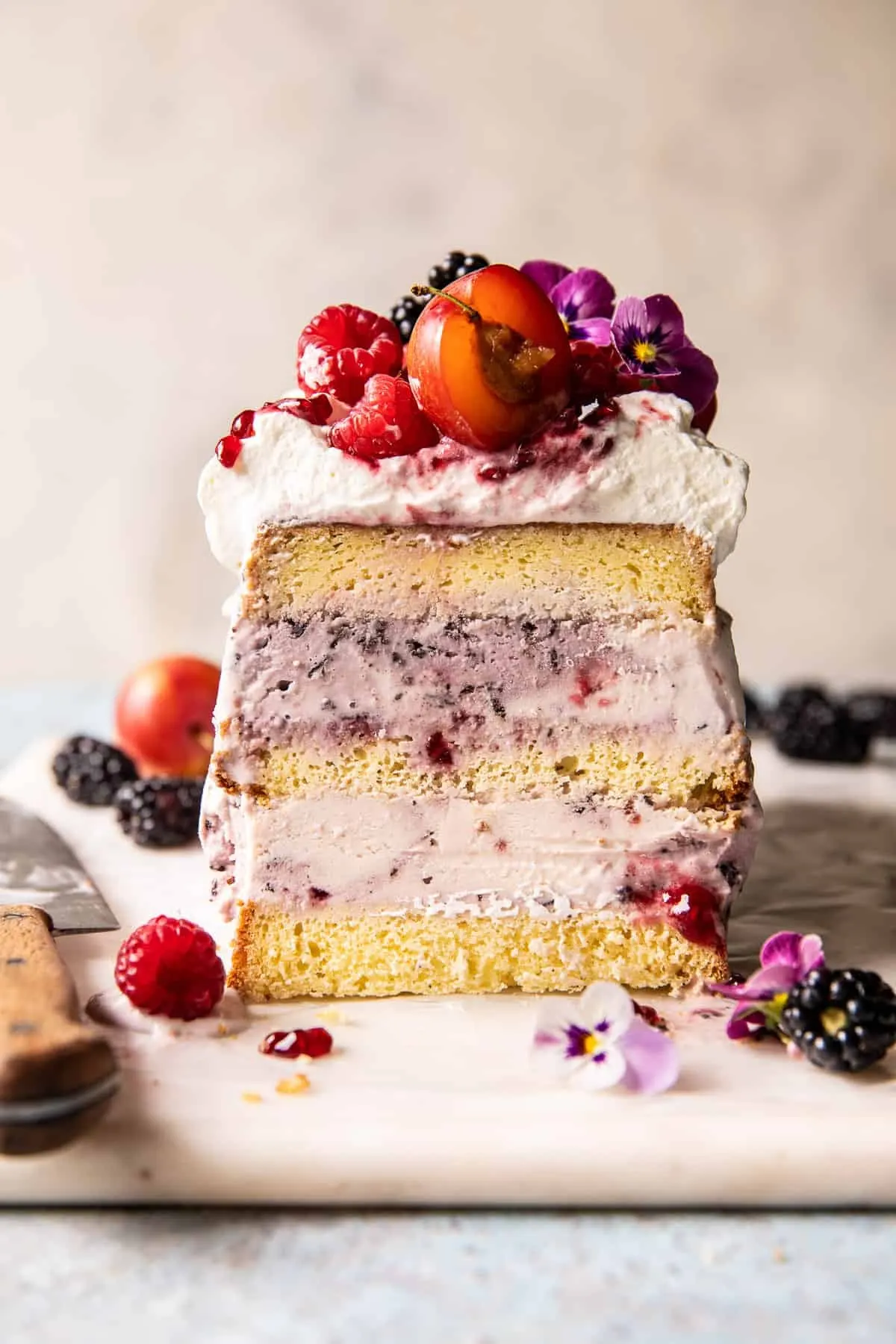swirled-berry-ice-cream-butter-cake