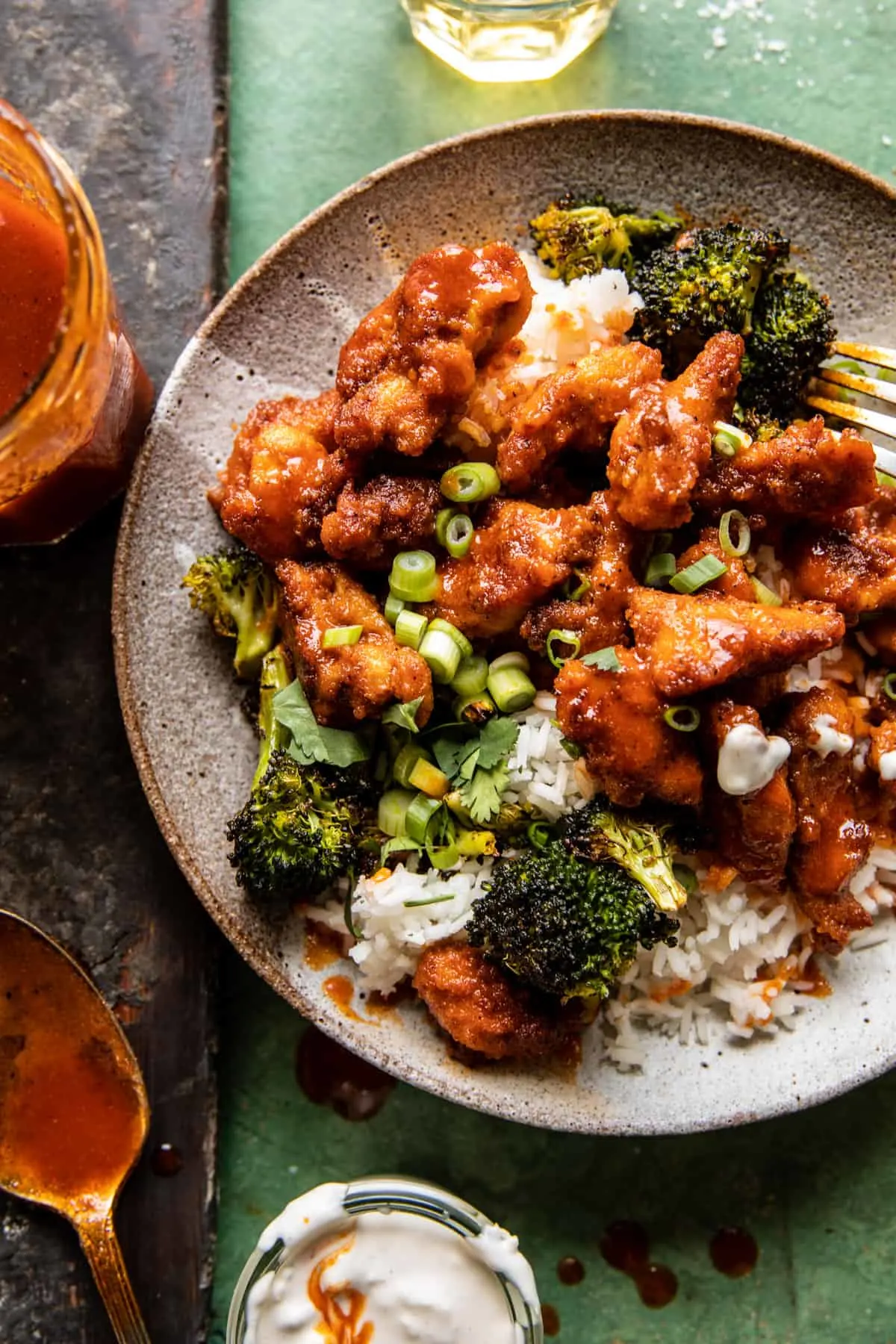 sheet-pan-honey-buffalo-chicken-with-broccoli