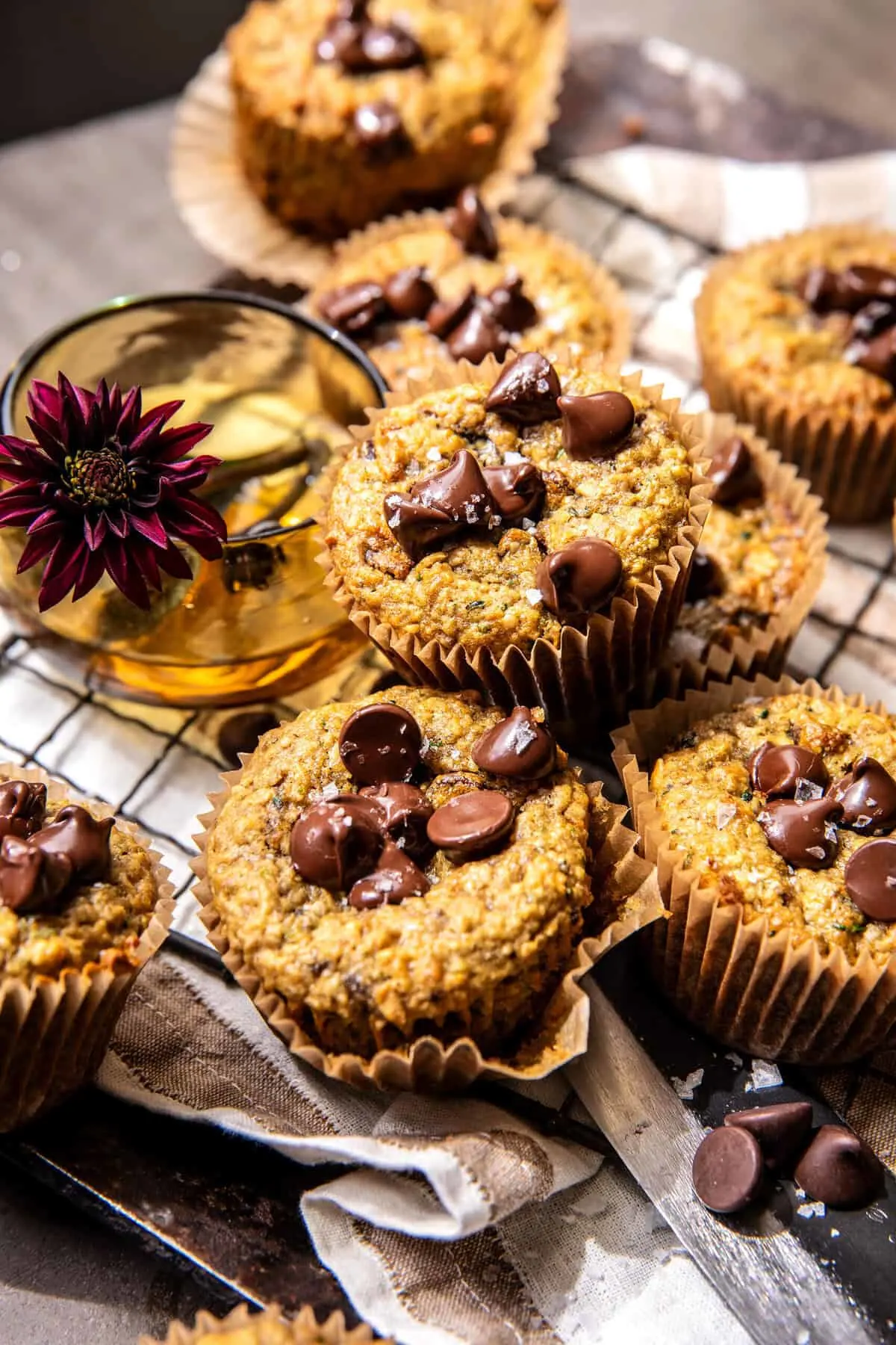 blender-chocolate-chip-oatmeal-zucchini-muffins