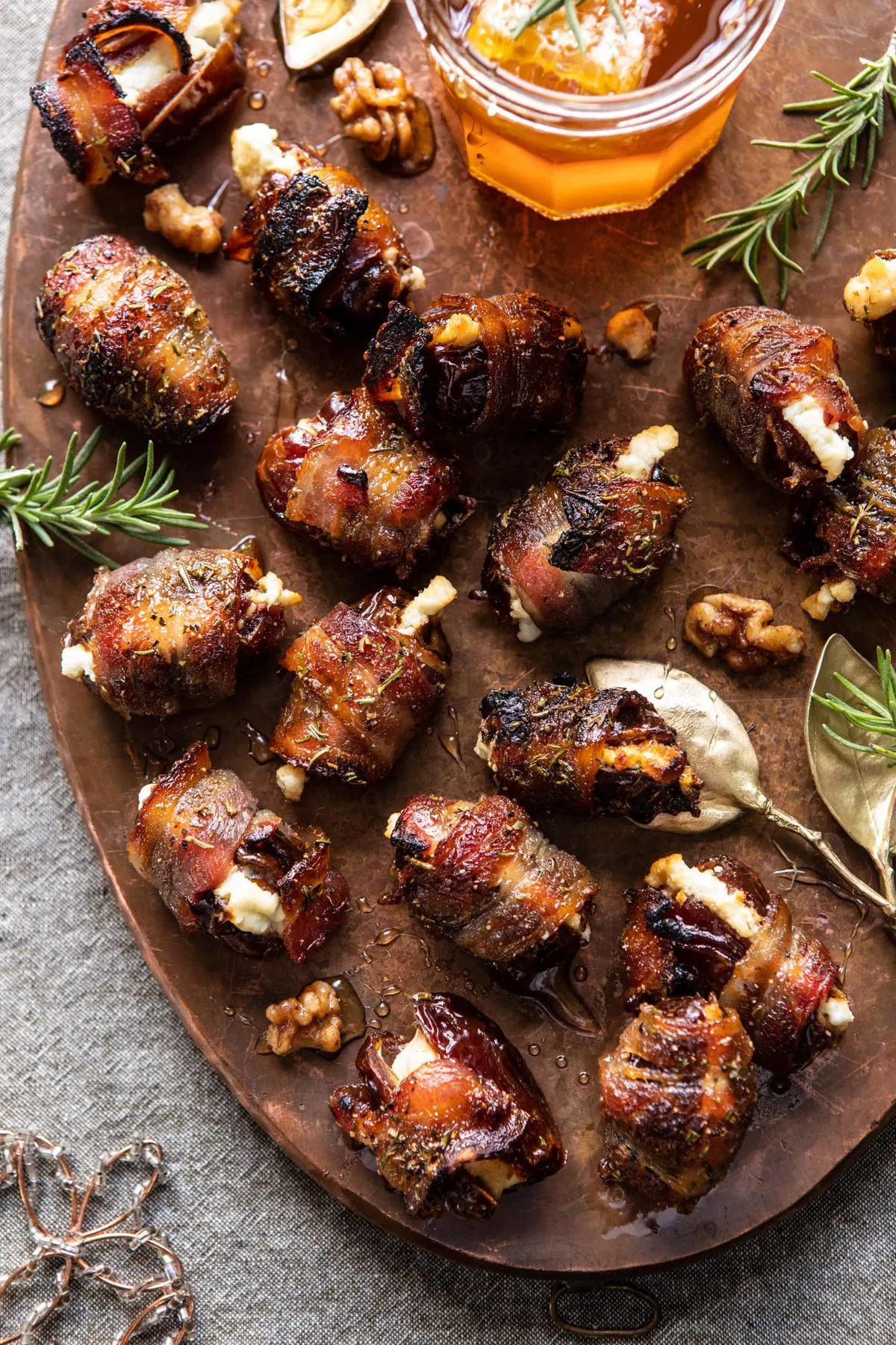 goat-cheese-stuffed-bacon-wrapped-dates-with-rosemary-honey