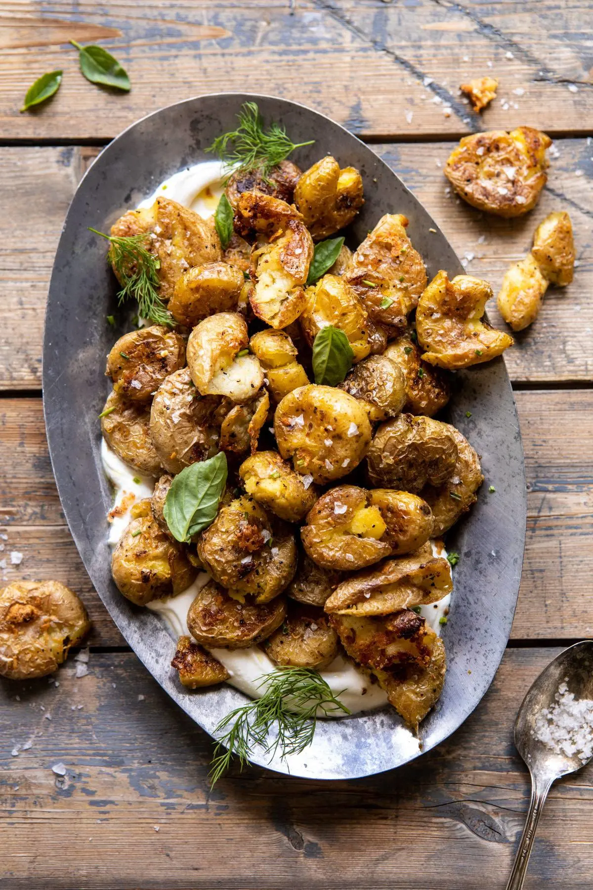 crispy-salt-and-vinegar-smashed-potatoes