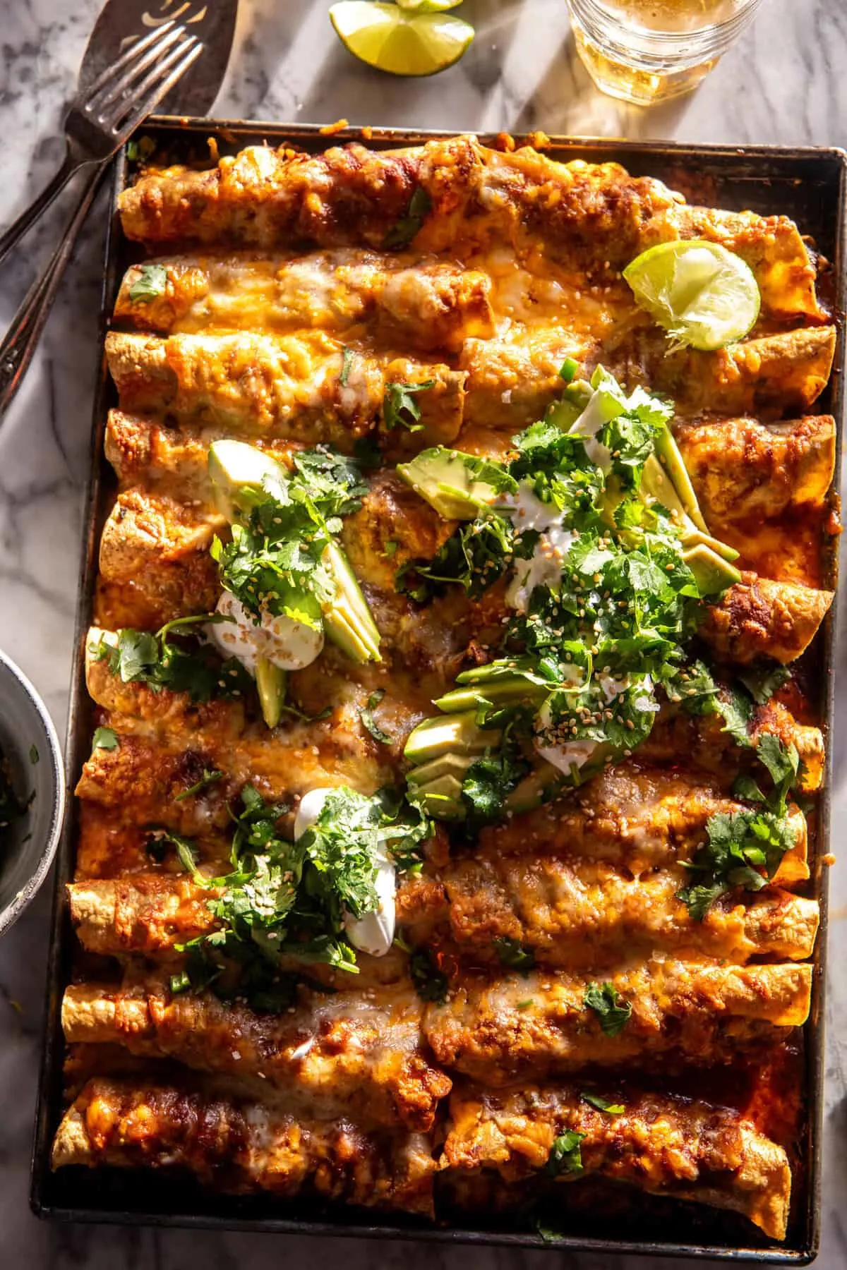 crispy-black-bean-sweet-potato-enchiladas