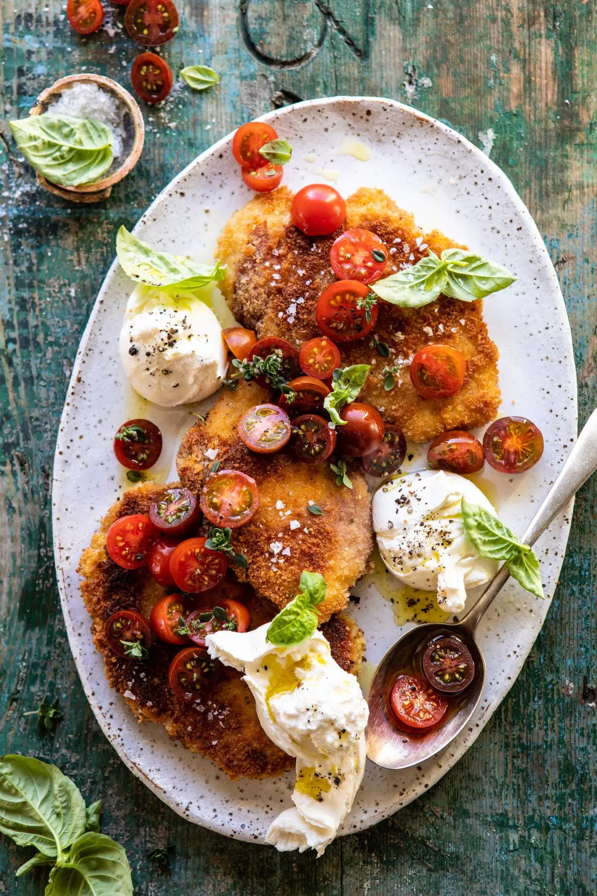 basil-chicken-saltimbocca-with-marinated-tomatoes-and-burrata