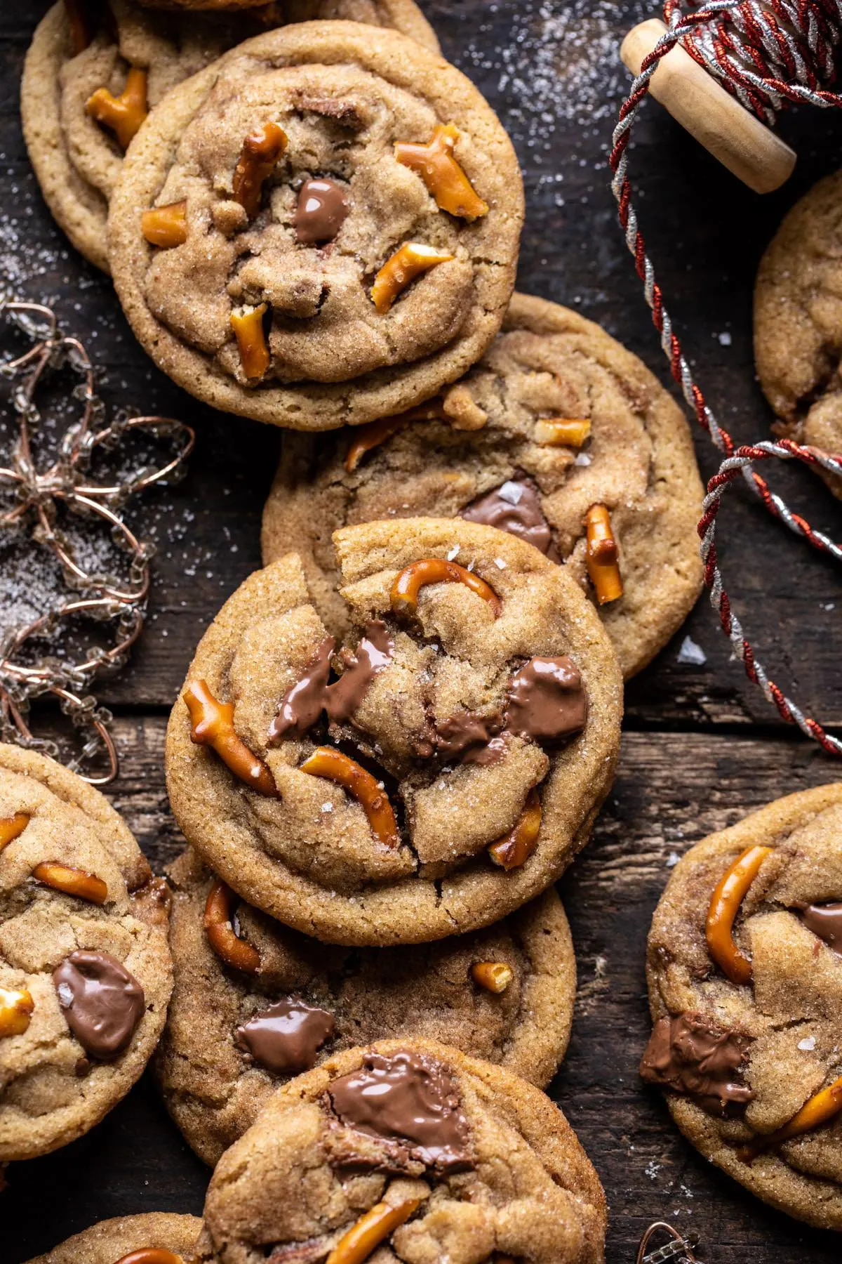 salted-caramel-pretzel-snickerdoodles