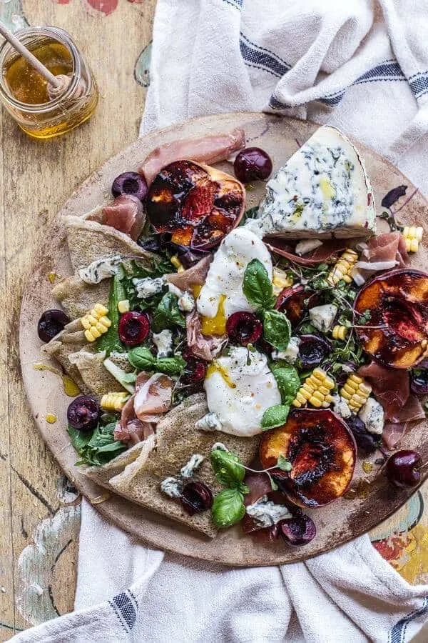 caramelized-peach-cherry-prosciutto-and-gorgonzola-salad-wbuckwheat-crepes.