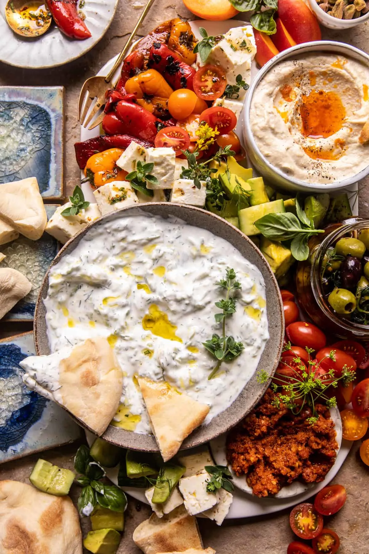 easy-mediterranean-mezze-platter