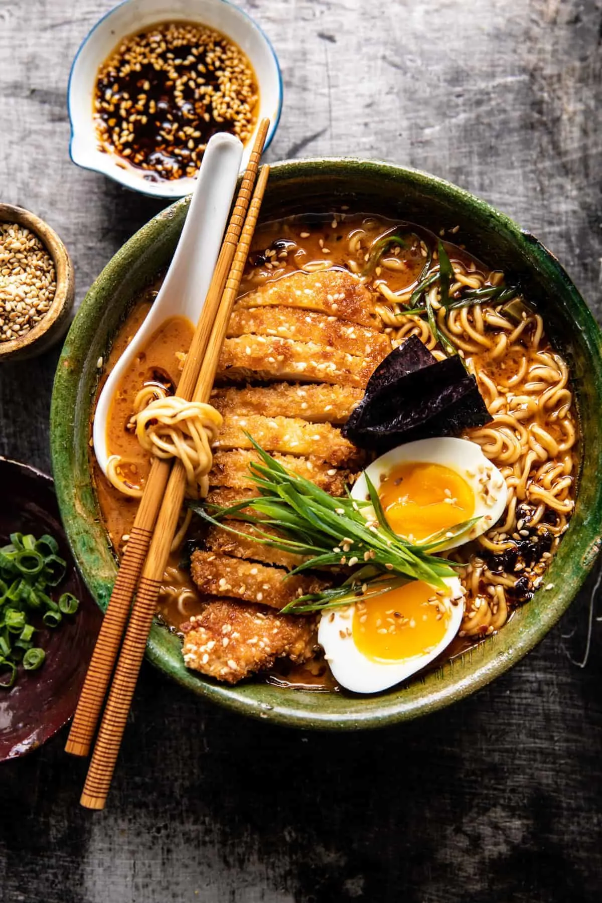 30-minute-spicy-miso-chicken-katsu-ramen