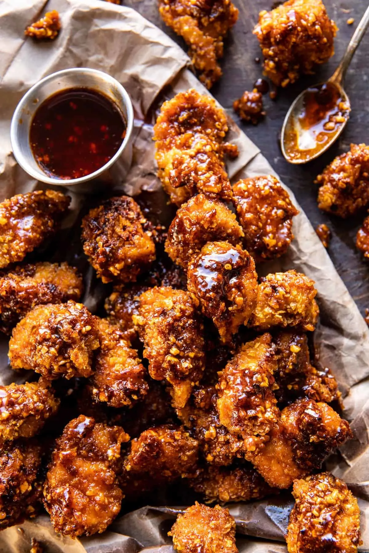 oven-fried-southern-hot-honey-popcorn-chicken