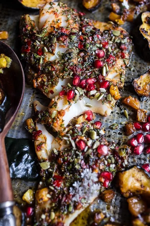 slow-roasted-cod-with-brown-sugar-pineapple-glazed-acorn-squash