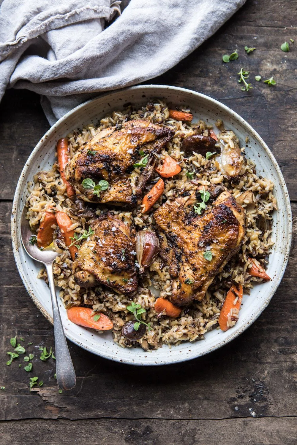 slow-cooker-herbed-chicken-and-rice-pilaf.
