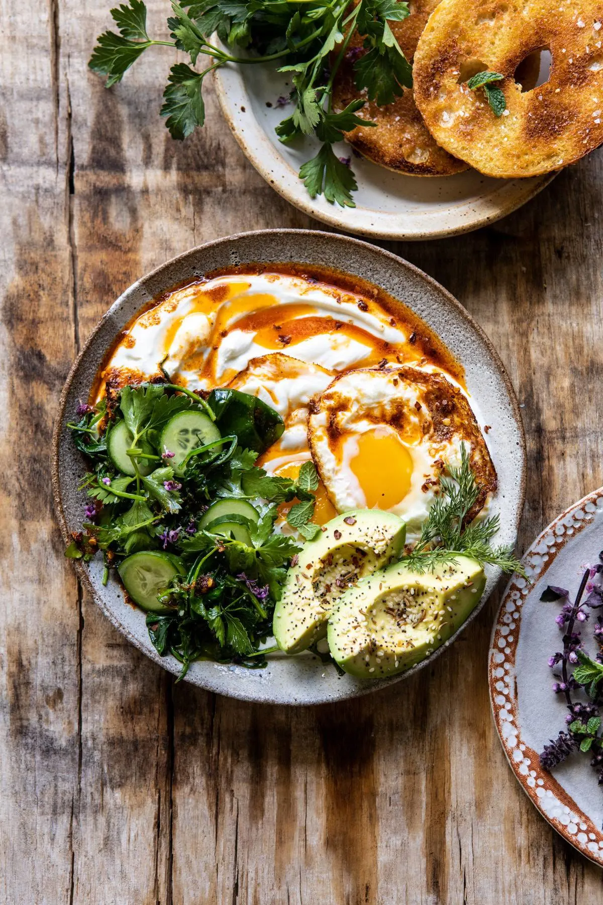 turkish-eggs-with-chile-butter-and-whipped-feta