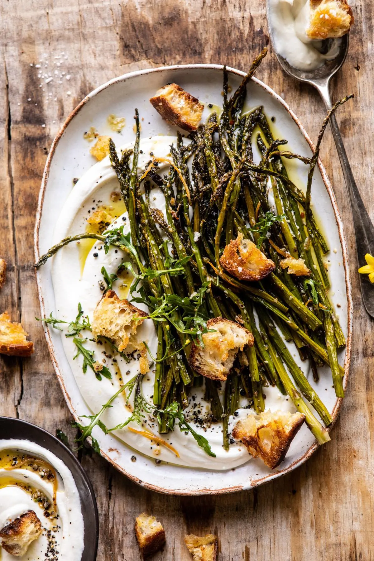 sesame-roasted-asparagus-with-whipped-feta.