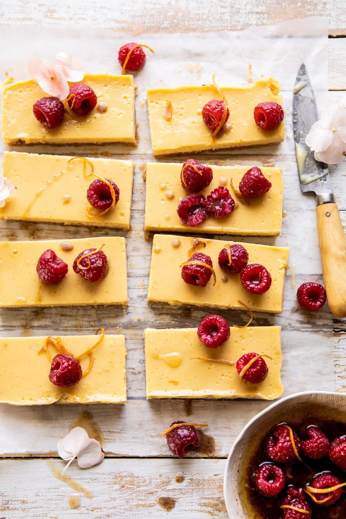 creamy-lemon-bars-with-browned-butter-raspberries.