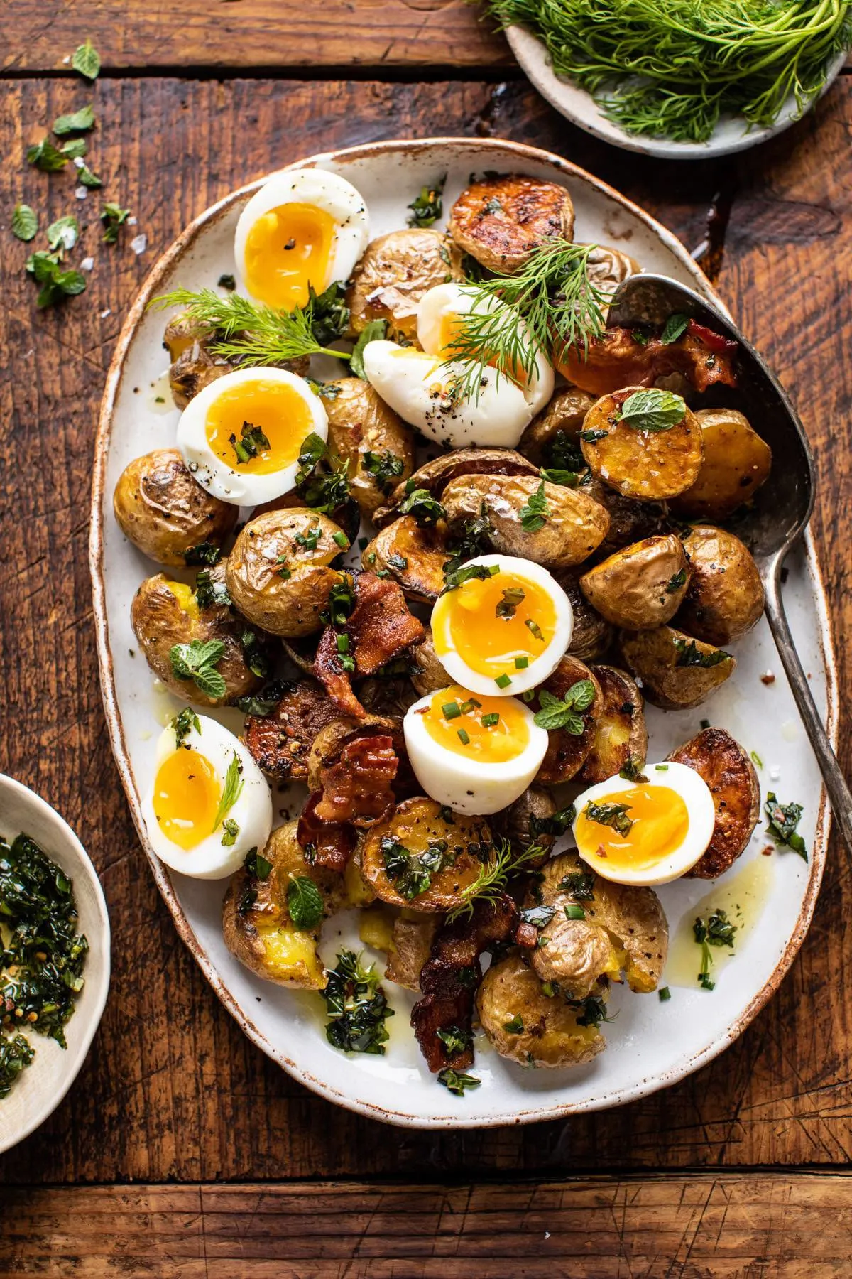 crispy-breakfast-potatoes-with-chili-garlic-oil-and-herbs.