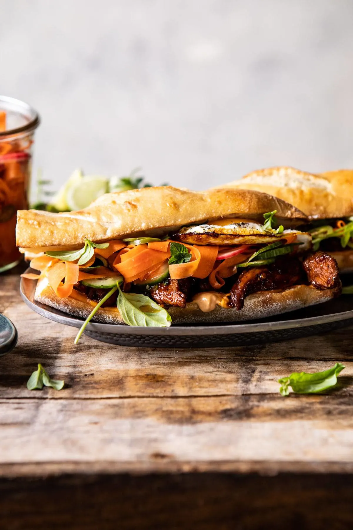 30-minute-basil-chicken-banh-mi-sandwich.