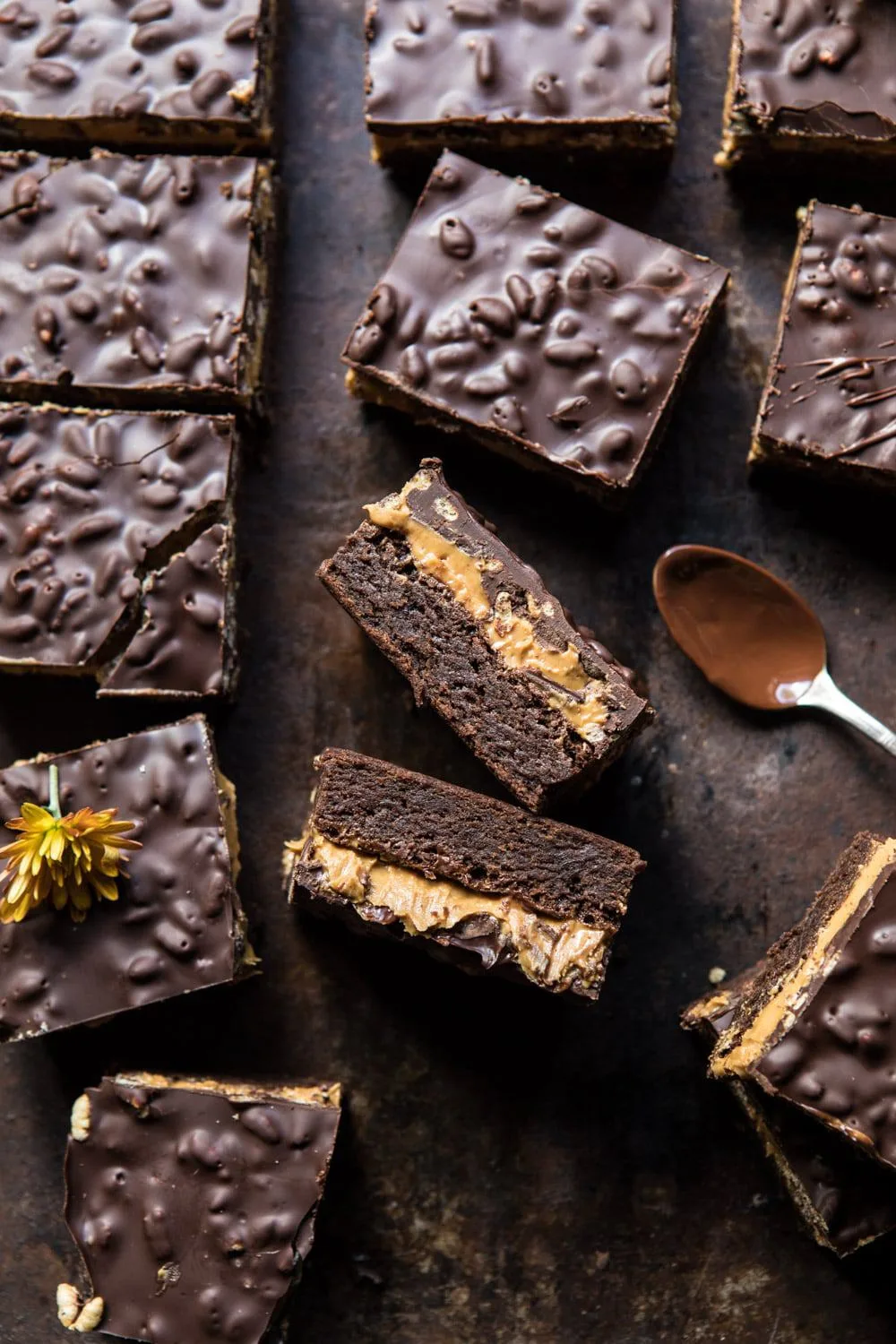 triple-layer-peanut-butter-crunch-brownies.