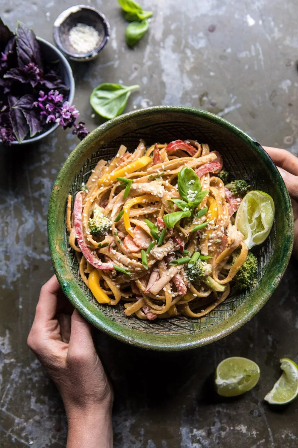 20-minute-sesame-basil-chicken-noodles