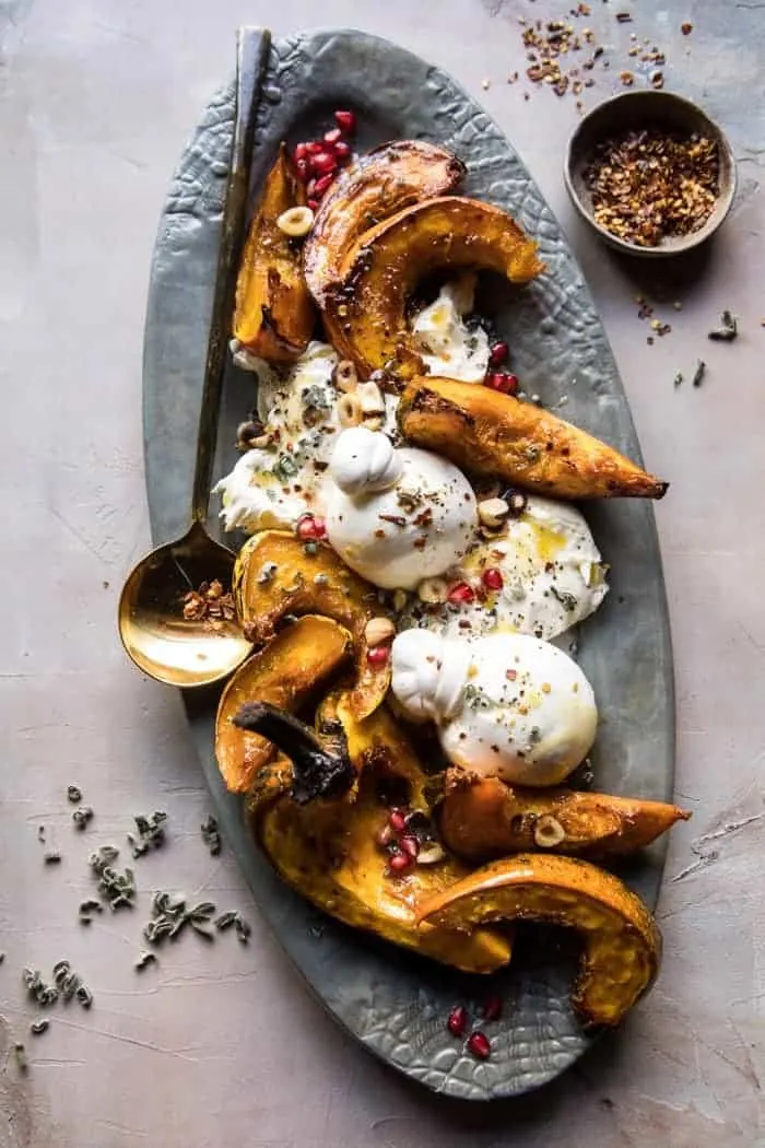 honey-butter-roasted-acorn-with-burrata-and-pomegranate
