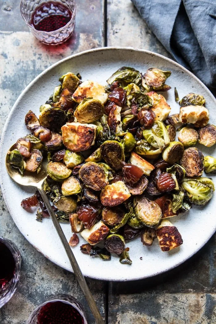 pan-roasted-brussels-sprouts-with-bacon-dates-and-halloumi