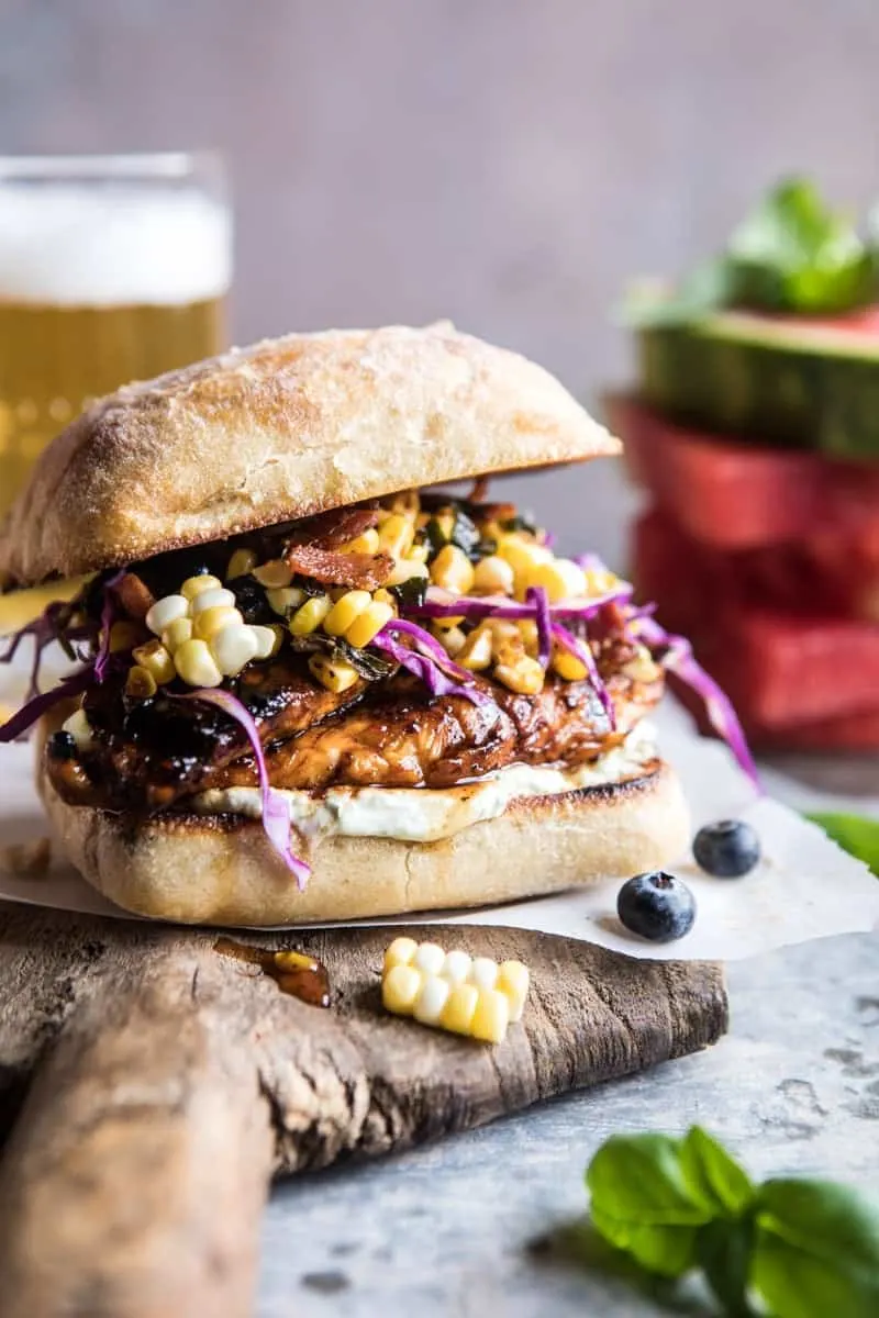 spicy-maple-grilled-chicken-sandwich-with-smoky-bacon-corn