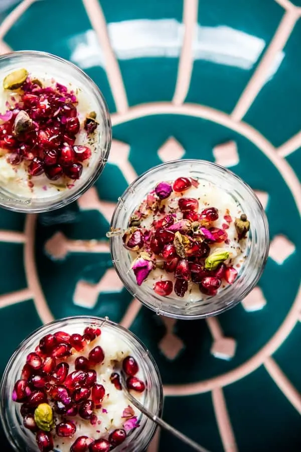 pistachio-rose-rice-pudding