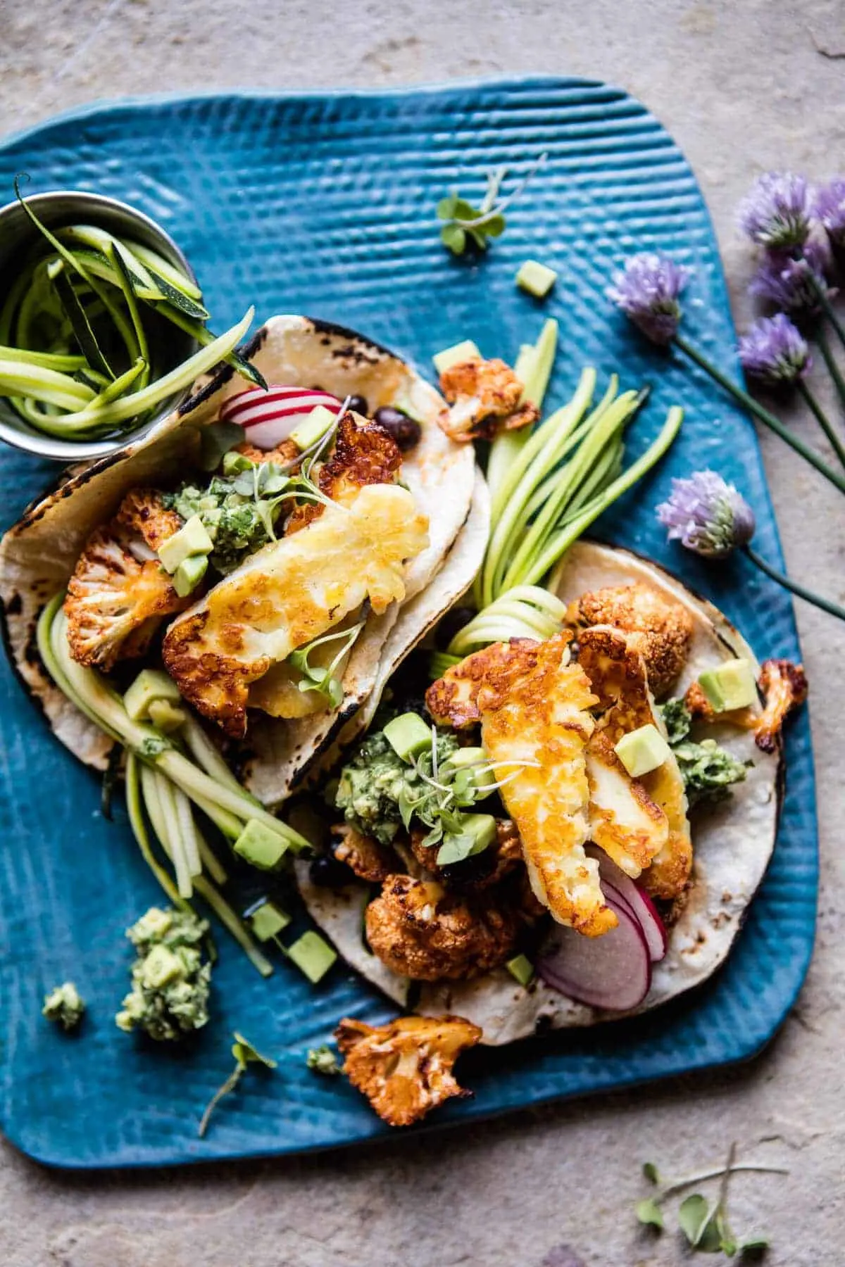 roasted-cauliflower-fried-halloumi-tacos-with-spicy-avocado-basil-salsa