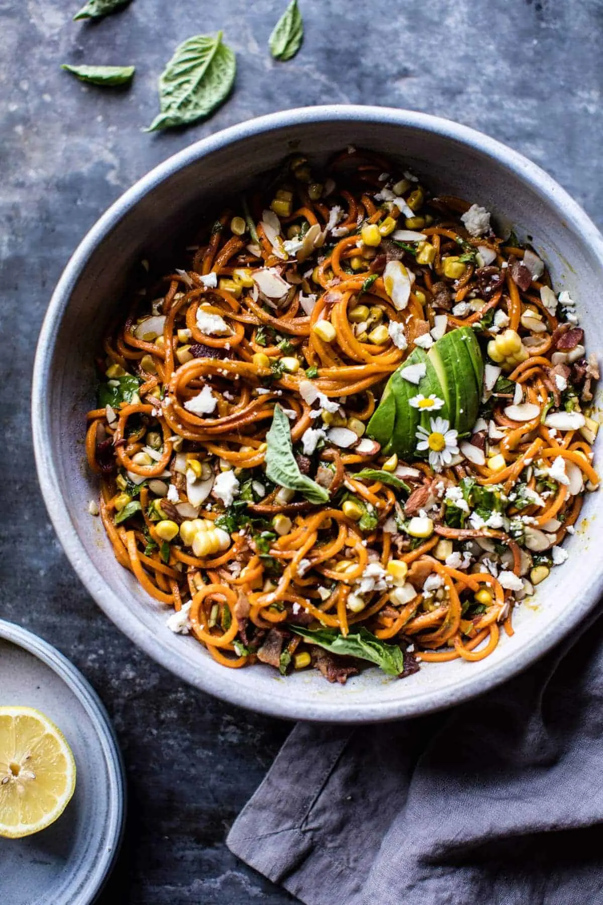 corn-feta-and-basil-sweet-potato-noodle-carbonara