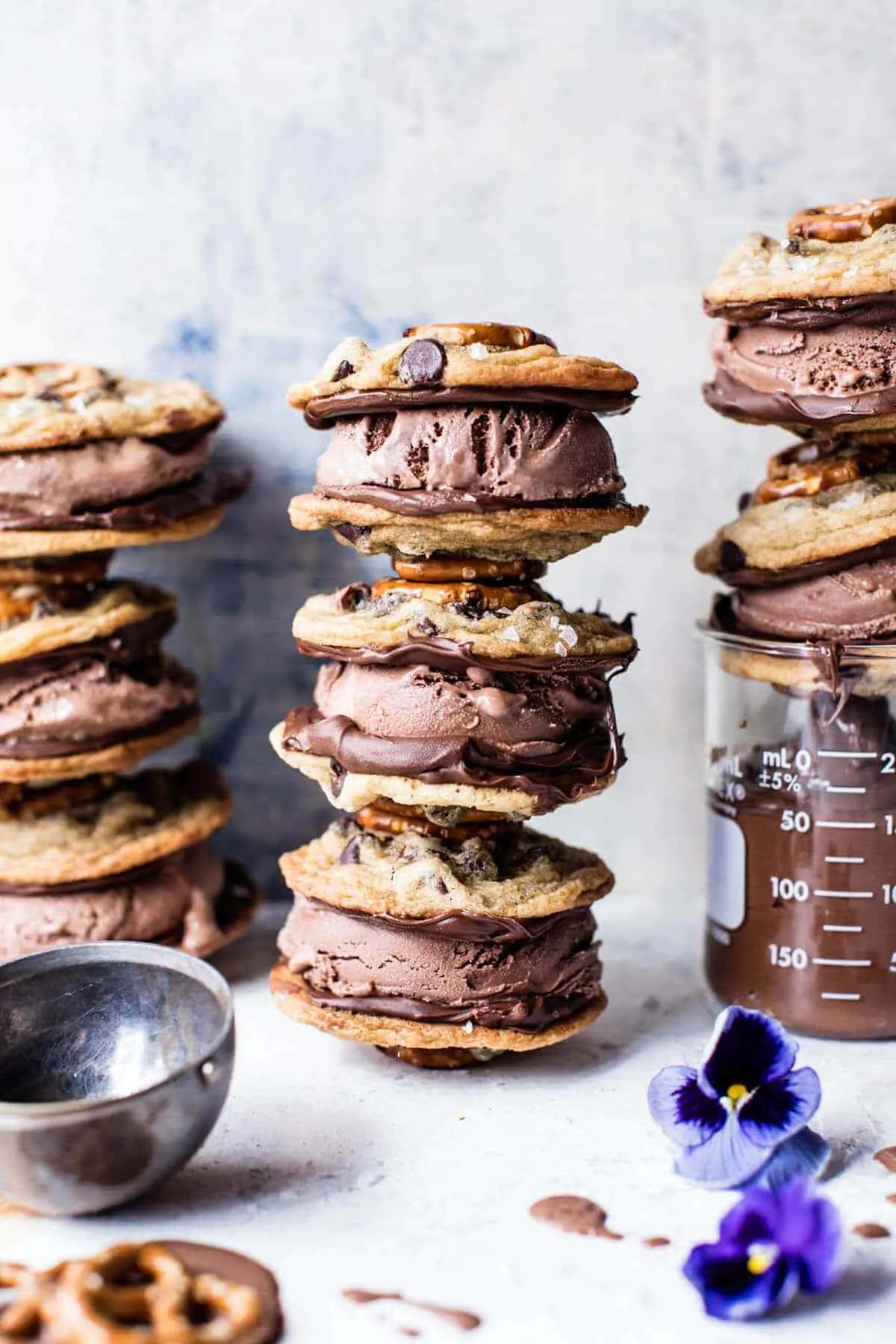 salted-pretzel-nutella-cookie-ice-cream-sandwiches.