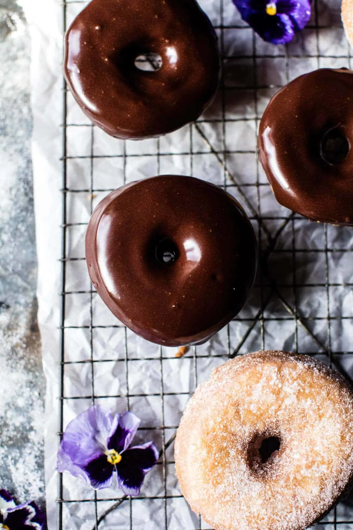 chocolate-glazed-mochi-doughnuts.