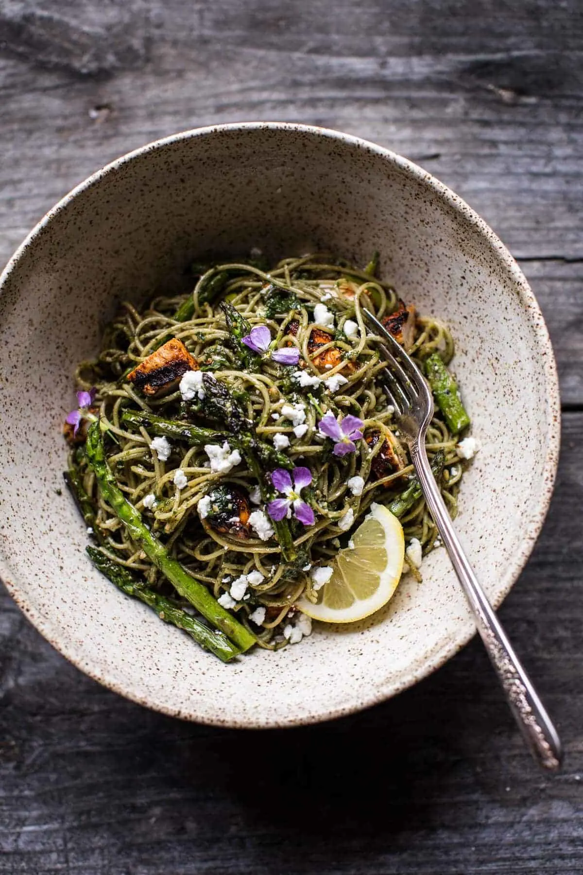 charred-asparagus-pasta-with-blackened-lemon-chicken