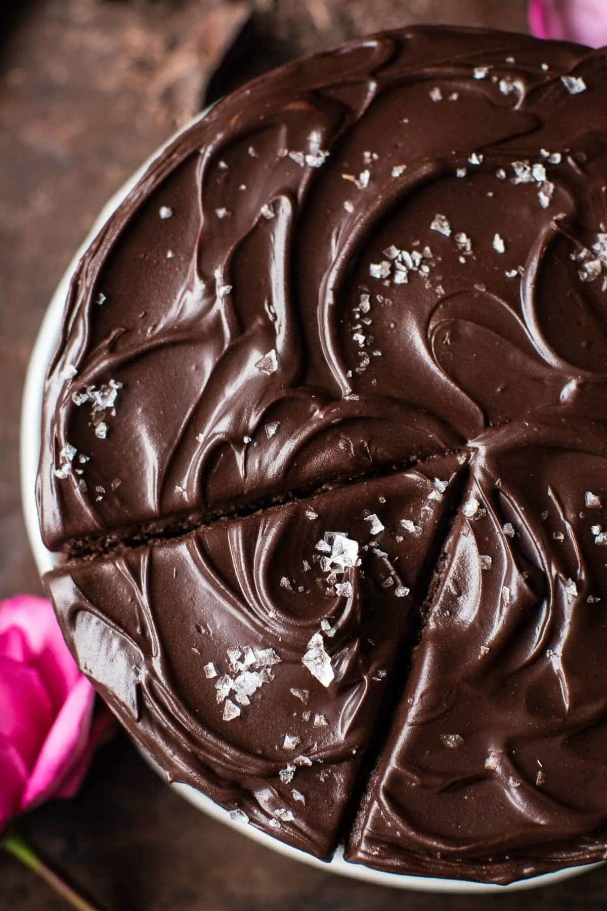 vegan-chocolate-cake-with-creamy-chocolate-almond-butter-"buttercream".